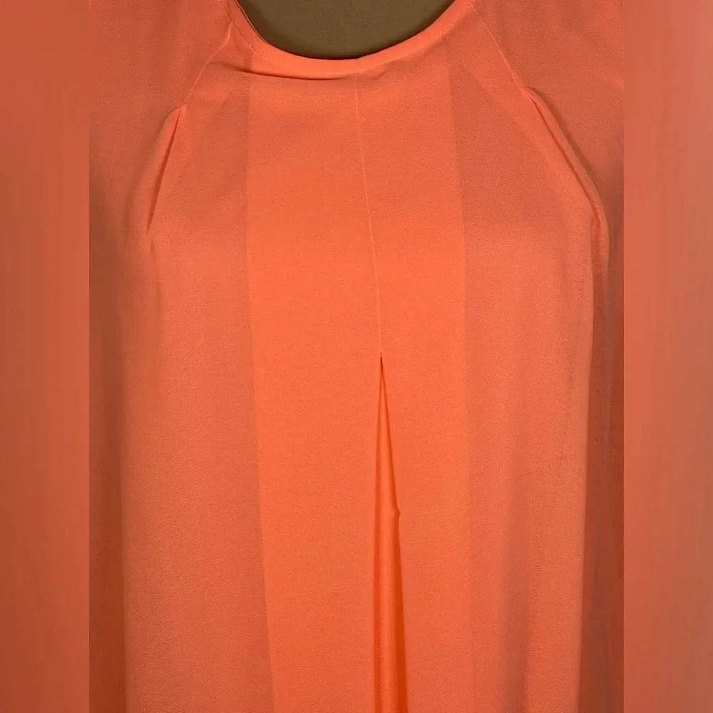 Hyfve M neon orange dress - Picture 4 of 6